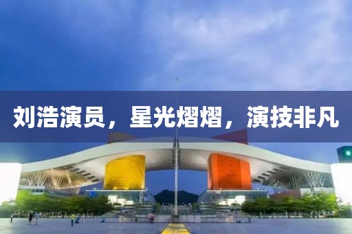 劉浩演員，星光熠熠，演技非凡
