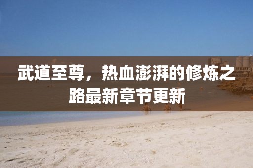 武道至尊，熱血澎湃的修煉之路最新章節更新