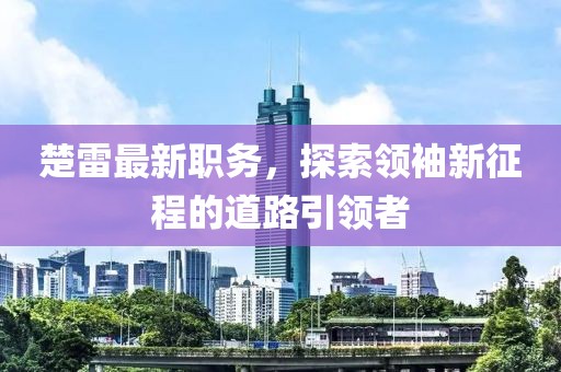 楚雷最新職務，探索領袖新征程的道路引領者