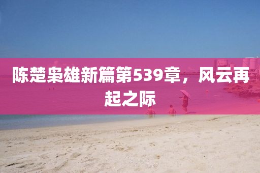 陳楚梟雄新篇第539章，風云再起之際