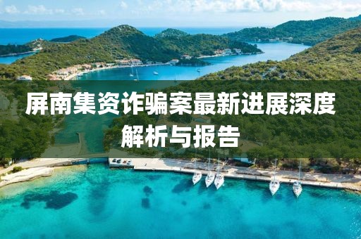 屏南集資詐騙案最新進展深度解析與報告