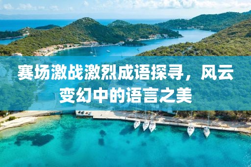 賽場激戰激烈成語探尋，風云變幻中的語言之美