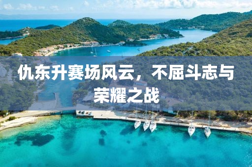 仇東升賽場風云，不屈斗志與榮耀之戰