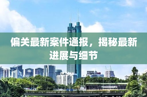 偏關最新案件通報，揭秘最新進展與細節