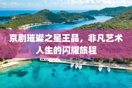 京劇璀璨之星王晶，非凡藝術人生的閃耀旅程