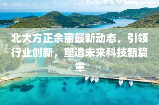 北大方正余麗最新動態，引領行業創新，塑造未來科技新篇章