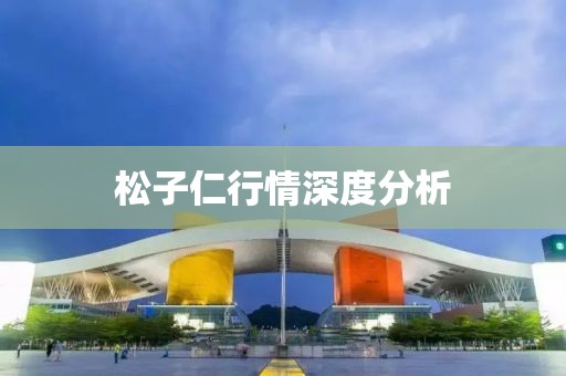 松子仁行情深度分析