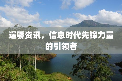 逞驕資訊，信息時代先鋒力量的引領者