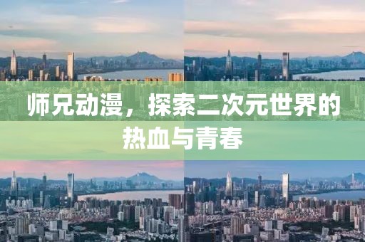 師兄動漫，探索二次元世界的熱血與青春