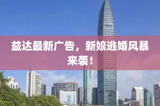 益達最新廣告，新娘逃婚風暴來襲！