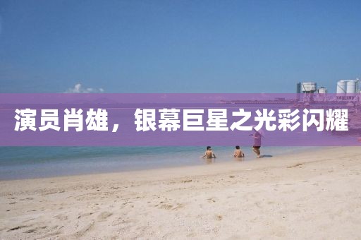 演員肖雄，銀幕巨星之光彩閃耀