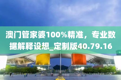 澳門管家婆100%精準，專業數據解釋設想_定制版40.79.16