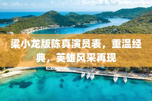 梁小龍版陳真演員表，重溫經典，英雄風采再現