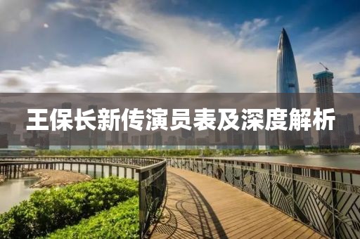 王保長新傳演員表及深度解析
