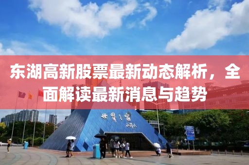 東湖高新股票最新動態解析，全面解讀最新消息與趨勢