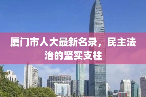 廈門市人大最新名錄，民主法治的堅實支柱