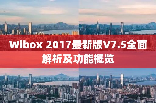 Wibox 2017最新版V7.5全面解析及功能概覽