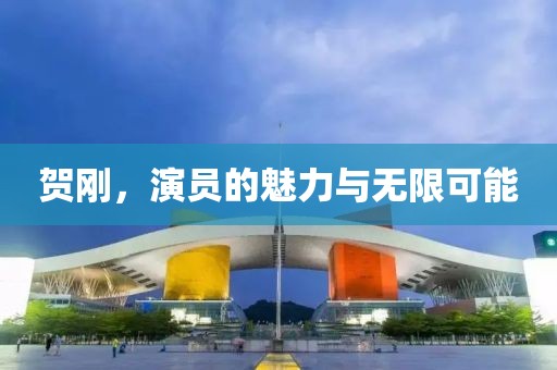賀剛，演員的魅力與無限可能