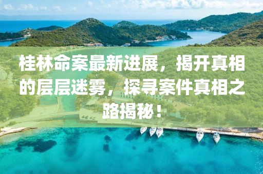 桂林命案最新進展，揭開真相的層層迷霧，探尋案件真相之路揭秘！