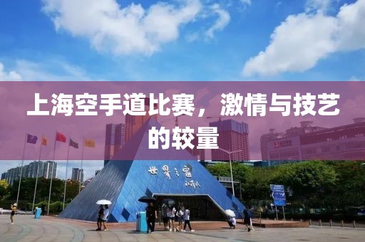 上海空手道比賽，激情與技藝的較量