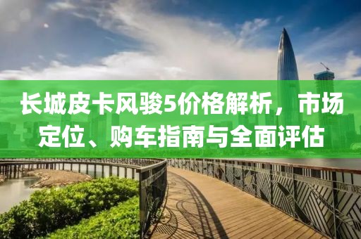 長城皮卡風駿5價格解析，市場定位、購車指南與全面評估