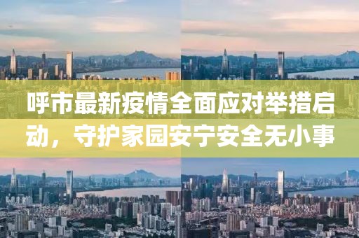 呼市最新疫情全面應對舉措啟動，守護家園安寧安全無小事