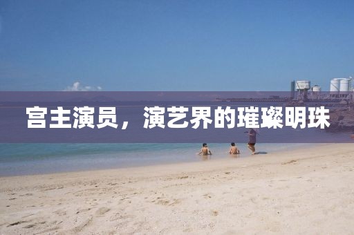 宮主演員，演藝界的璀璨明珠