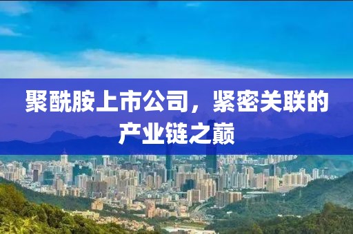聚酰胺上市公司，緊密關聯的產業鏈之巔
