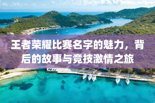 王者榮耀比賽名字的魅力，背后的故事與競技激情之旅