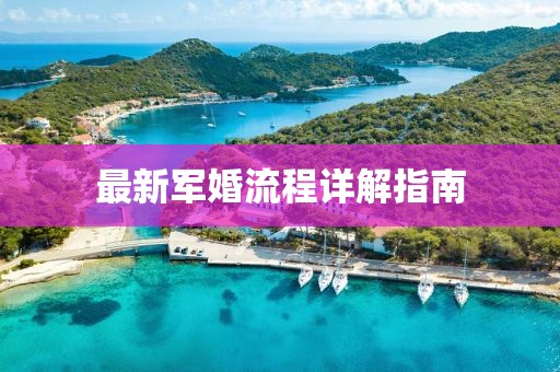 最新軍婚流程詳解指南