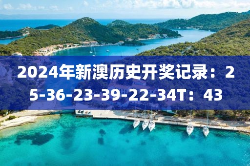 2024年新澳歷史開獎記錄：25-36-23-39-22-34T：43