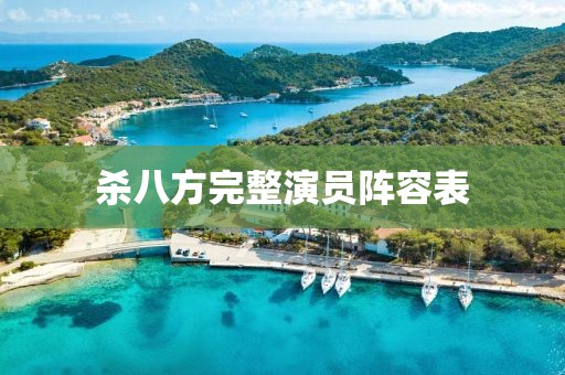 殺八方完整演員陣容表