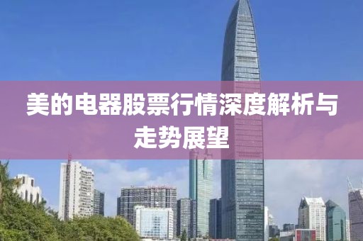 美的電器股票行情深度解析與走勢展望