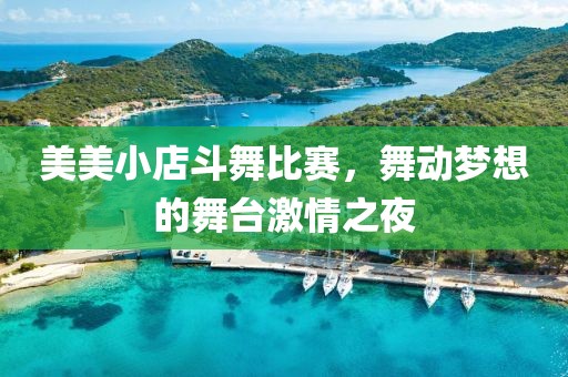 美美小店斗舞比賽，舞動夢想的舞臺激情之夜