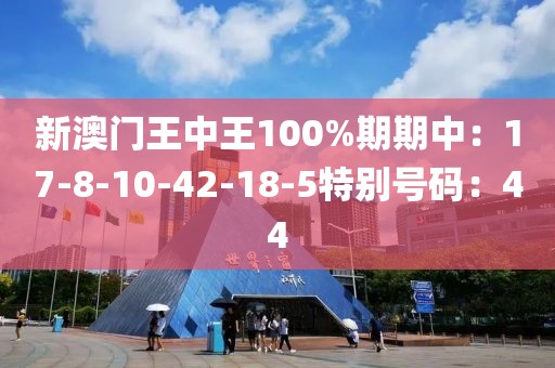 新澳門王中王100%期期中：17-8-10-42-18-5特別號碼：44