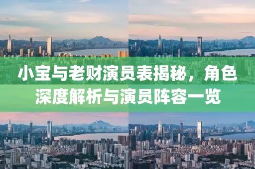 小寶與老財演員表揭秘，角色深度解析與演員陣容一覽