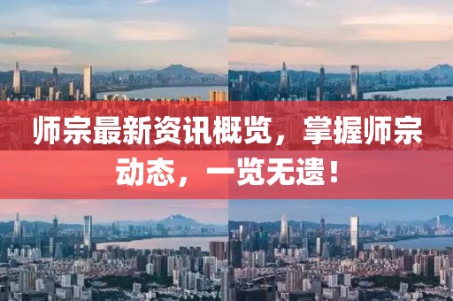 師宗最新資訊概覽，掌握師宗動態，一覽無遺！